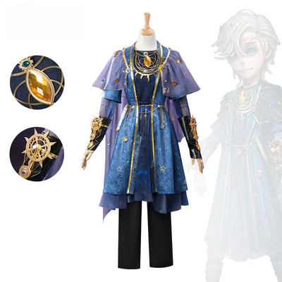 Monenjoy アイデンティティ5　患者 コスプレ衣装　心理学者　限定衣装 　ハロウィン　第五人格/IdentityV　イベント　エミールさんの限定UR衣装パック　コスチューム　 - Monenjoy