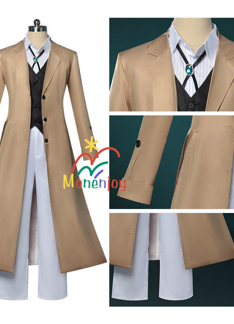 Monenjoy 文豪ストレイドッグス 太宰治 　コスプレ衣装　制服　イベント　仮装　GS1339 - Monenjoy