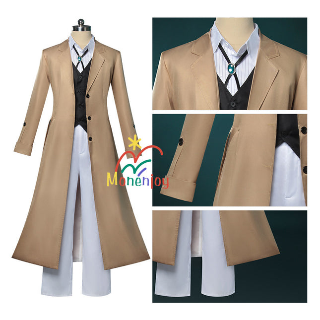Monenjoy 文豪ストレイドッグス 太宰治 　コスプレ衣装　制服　イベント　仮装　GS1339 - Monenjoy
