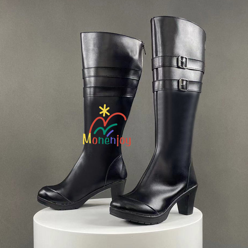 Monenjoy 刀剣乱舞　加州清光　コスプレ道具　かしゅうきよみつ　シューズ　ブーツ　イベント　GS1210 - Monenjoy