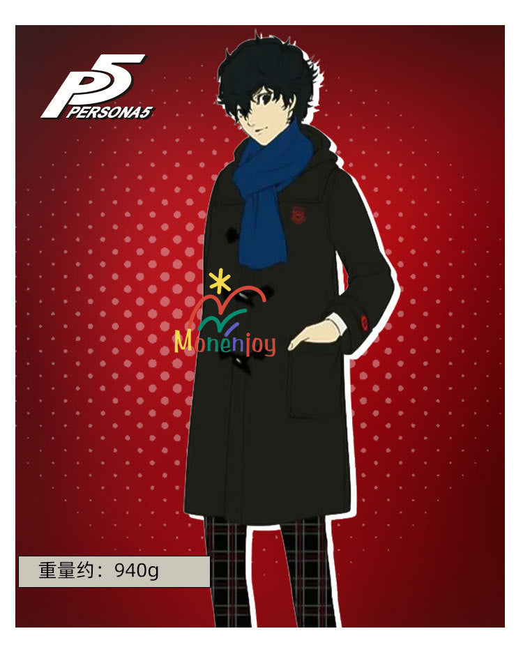 Monenjoy ペルソナ5 The Animation 雨宮蓮 コスプレ衣装　冬服　日常服　イベント　GS1357 - Monenjoy