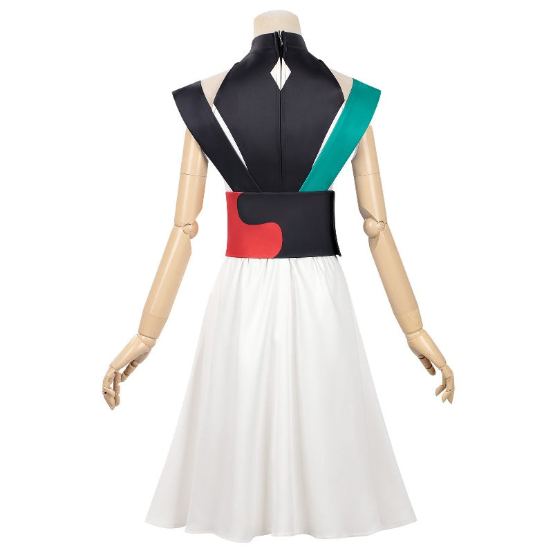 Monenjoy　超かぐや姫　月見ヤチヨ　コスプレ　ワンピース　 舞台服　ライブ服　コスチューム　イベント　クリスマス