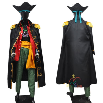Monenjoy　ONE PIECE　大海賊　コスチューム　マーシャル・D・ティーチ　コスプレ衣装　黒ひげ海賊団船長　黒ひげ　イベント　舞台服