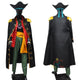 Monenjoy　ONE PIECE　大海賊　コスチューム　マーシャル・D・ティーチ　コスプレ衣装　黒ひげ海賊団船長　黒ひげ　イベント　舞台服