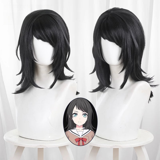 Monenjoy　アニメBanG Dream! Ave Mujica　八幡 海鈴 ウィッグ　カツラ　ティモリス　Wigs　コスプレ道具　