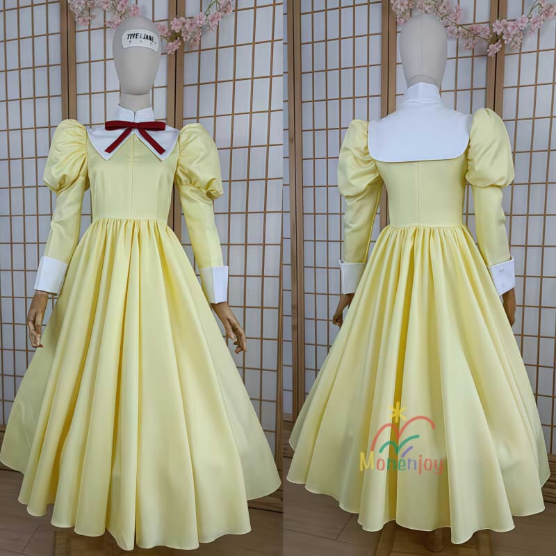 Monenjoy 桜蘭高校ホスト部　劇場版　宝積寺 れんげ　女子制服　お嬢様　ワンピース　ドレス　ユニフォーム　コスプレ衣装　イベント　制服