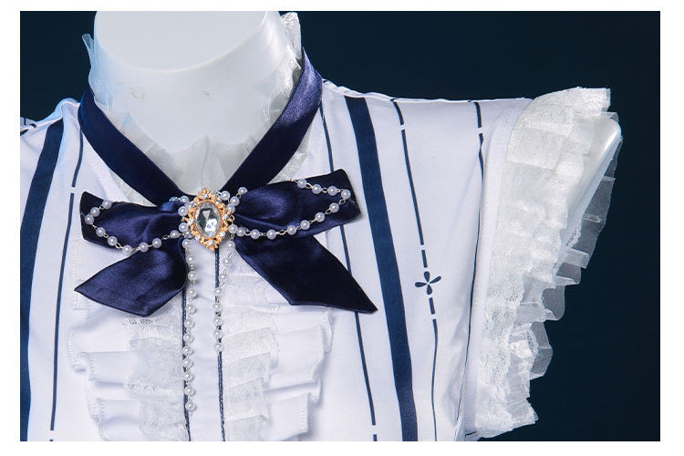 Monenjoy　インフィニティニキ　追想に舞う花弁 コスプレ衣装　ドレス　ワンピース　イベントGS1312 - Monenjoy