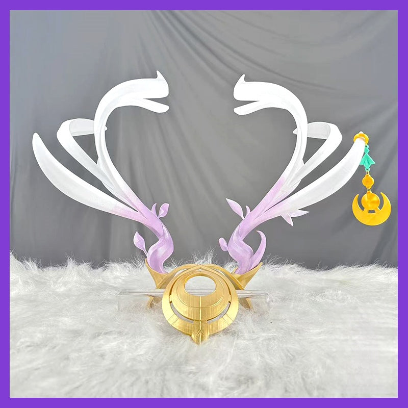 Monenjoy 原神 ラウマ 角　アクセサリー　コスプレ道具　アクセサリー　PLA樹脂製GSDJ1009