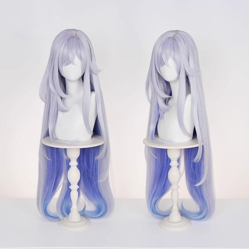 Monenjoy　原神　スカーク 　ウィッグ　鬘　虚星の来臨 100cm　コスプレ道具