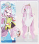 Monenjoy　原神 アイノ ウィッグ　コスプレ道具　カツラ　Aino　ピンク色　 100cm　ナド・クライ　チャカチャ・クルムカケ工房の大黒柱　アクセサリーGSwig1018