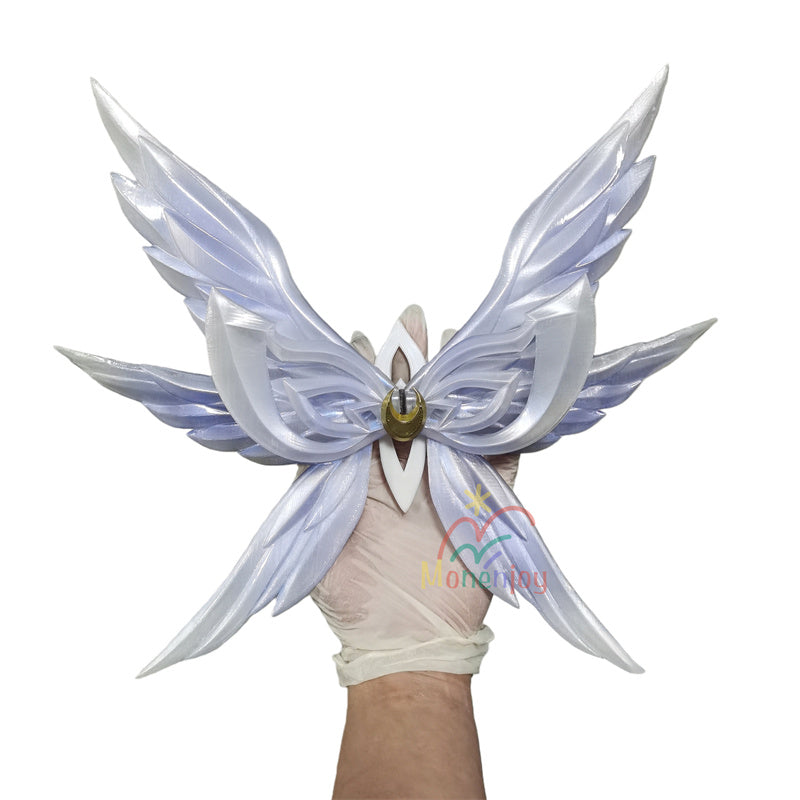 Monenjoy　原神 コロンビーナ 少女　コスプレ　髪飾　 空月の歌　アクセサリー　PLA＋Petg材質　コスプレ道具