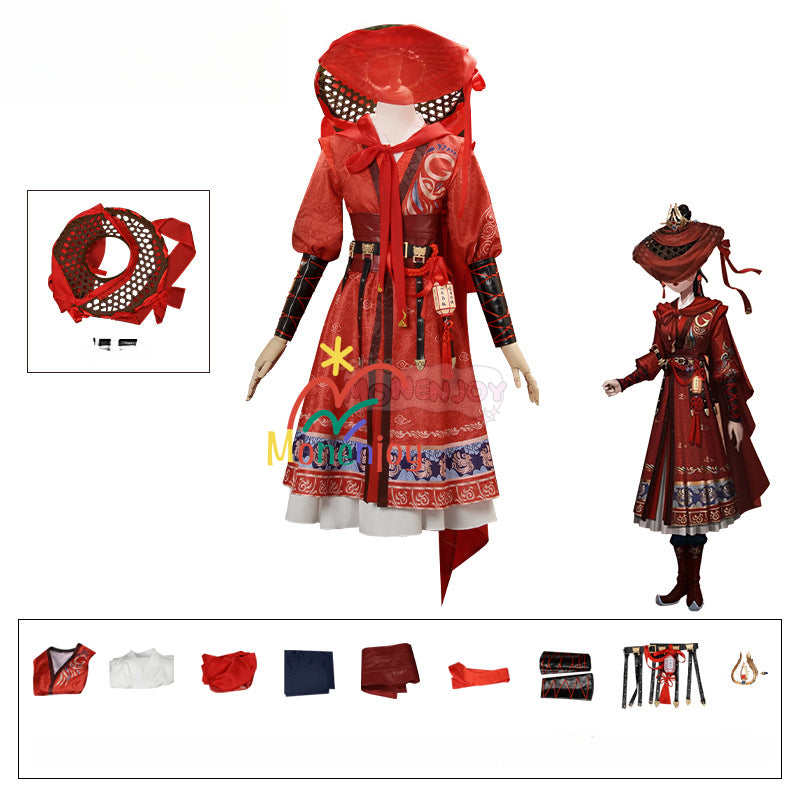 Monenjoy アイデンティティ5 昆虫学者 踏莎行 コスプレ衣装　第五人格/IdentityV 　COAⅦ優勝記念衣装　イベントGS1351 - Monenjoy