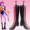 Monenjoy　KPOPガールズ! デーモン・ハンターズ　HUNTRX RUMI　ロングブーツ　靴　ルミ　シューズ　コスプレ衣装　舞台服　ライブ服　KPop Demon Hunters