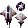 Monenjoy 鬼滅の刃 胡蝶 しのぶ コスプレ衣装　蟲柱　こちょう しのぶ　刺繍柄　隊士服　ウィッグ追加　コスチューム　イベント　ハロウィン　クリスマス