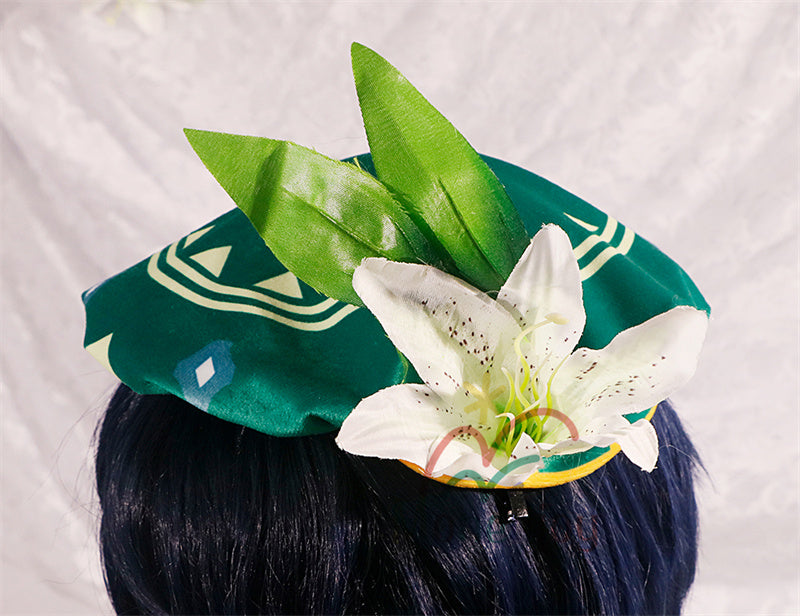 Monenjoy　原神 ウェンティ　コスプレ衣装　Venti 　コスチューム　帽子付き　吟遊詩人  モンド　イベント　仮装　ハロウィン