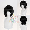 Monenjoy タコピーの原罪　久世 しずか　ウィッグ　コスプレ道具　カツラ　黒色　フリーサイズ 快適 wig かつらGSwig1011