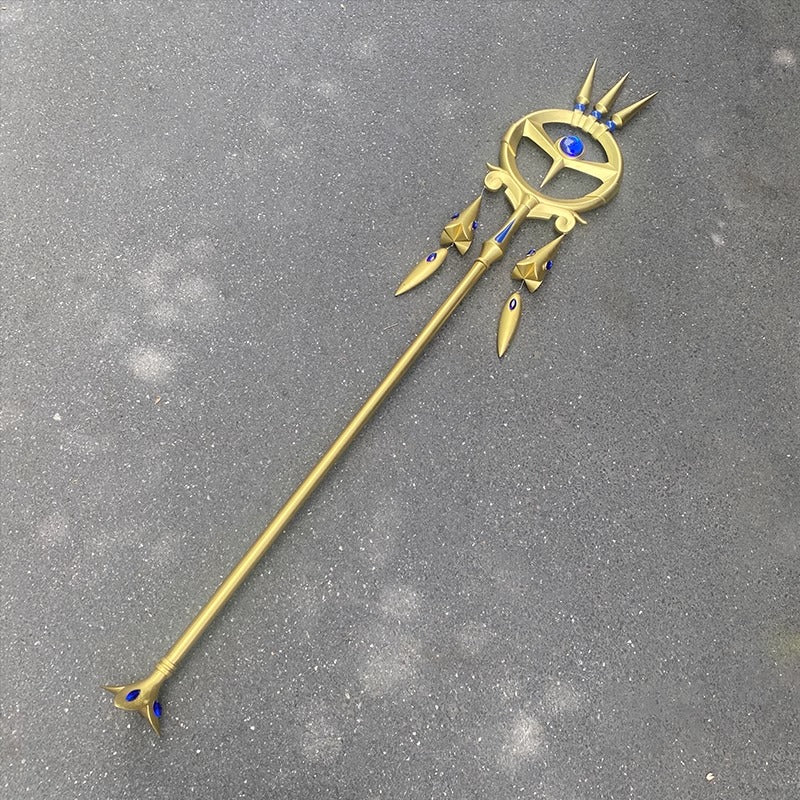 Monenjoy　サイレント・ウィッチ　モニカ・エヴァレット　法杖　コスプレ道具　158cm　PUゴム製　魔術師・七賢人GS1390 - Monenjoy