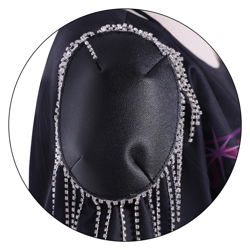 Monenjoy Anime Movie KPOP Girls! Demon Hunters Mila Cosplay Costume with Earrings Rumi Zoe Korean Style KPOP Superstar 