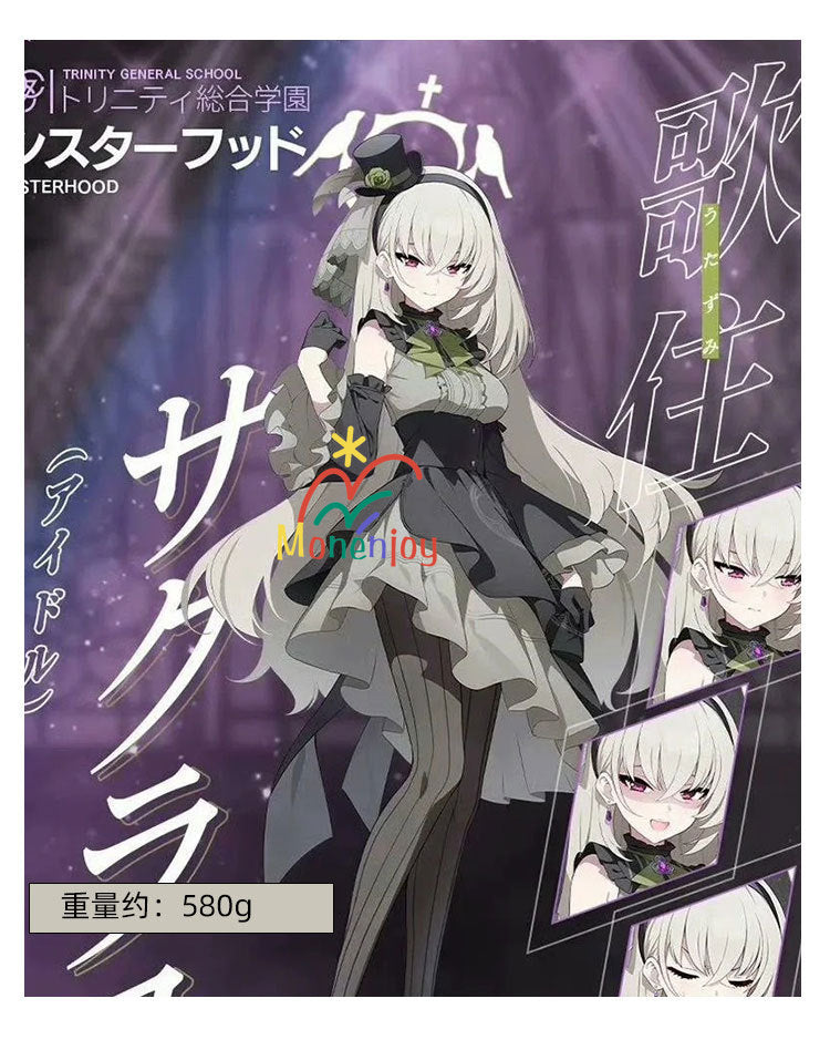 Monenjoy　ブルーアーカイブ　歌住 サクラコ　アイドル版　コスプレ衣装　シスターフッド　ワンピース　イベントGS1355 - Monenjoy