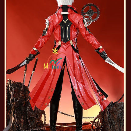 Monenjoy Collapse Star Rail x Fate [UBW] ชุดคอสเพลย์ Archer หนังเทียม Holy Grail สุดเก๋ สไตล์ Junkan/Quantum 