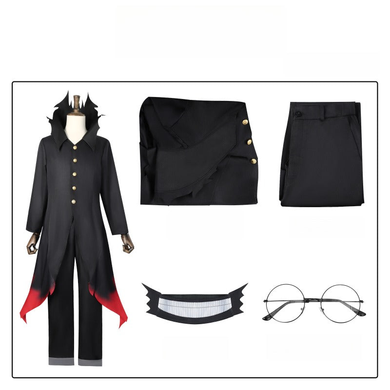 Monenjoy　ダンダダン　綾瀬桃（モモ）　オカルン／高倉 健　綾瀬 星子　白鳥 愛羅　コスプレ衣装　ターボババア　イベント　ポリエステル　イヤリング付　コスチューム