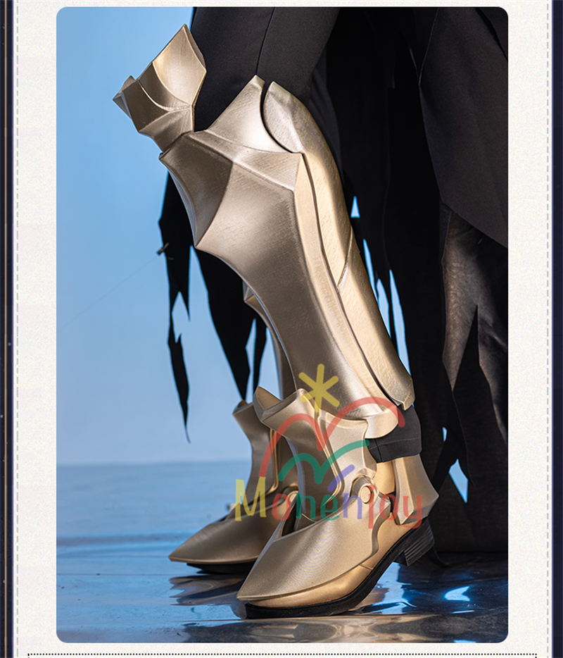 Monenjoy 崩壊スターレイル　フレイムスティーラー　コスプレ衣装　カスライナ　3d樹脂パーツ　暗黒の潮　火種を盗む者　コスチューム