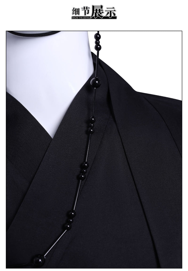 Monenjoy ภาพยนตร์แอนิเมชันเรื่อง "KPOP Girls! Demon Hunters Saja Boys" ชุดคอสเพลย์สีดำอีเวนต์ 