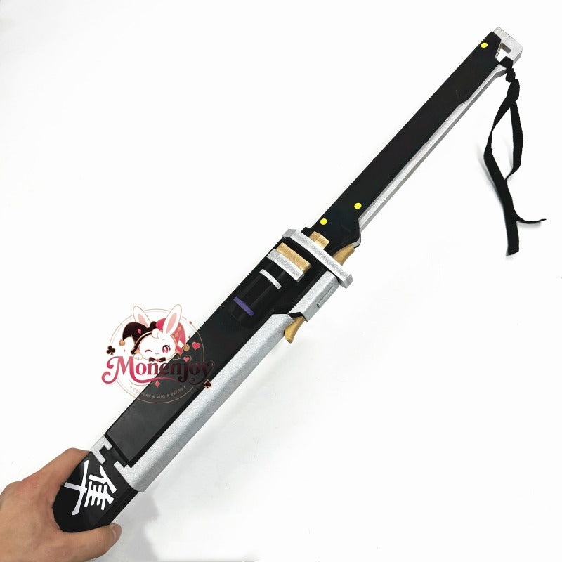 Monenjoy　鳴潮    漂泊者  稽古用長刃 コスプレ道具　武器モデル　レプリカ　木材質　120cm　  散華   秧秧  迅刀 長刃 稽古用長刃 Monenjoy