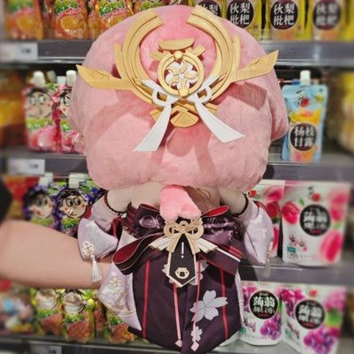 原神 八重神子 ぬいぐるみ　綿人形　コスプレ道具　可愛い　 40cm　萌えグッズ　着せ替え可能 超ふわふわ 萌え 同人グッズ やえみこ Monenjoy