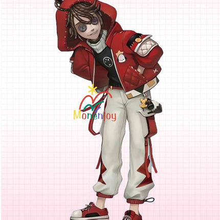 Monenjoy　限定版　第五人格×サンリオ　コラボカフェ　囚人　コスプレ衣装　運動服　イベントGS1335 - Monenjoy