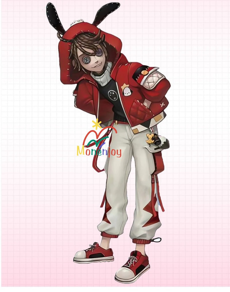 Monenjoy　限定版　第五人格×サンリオ　コラボカフェ　囚人　コスプレ衣装　運動服　イベントGS1335 - Monenjoy