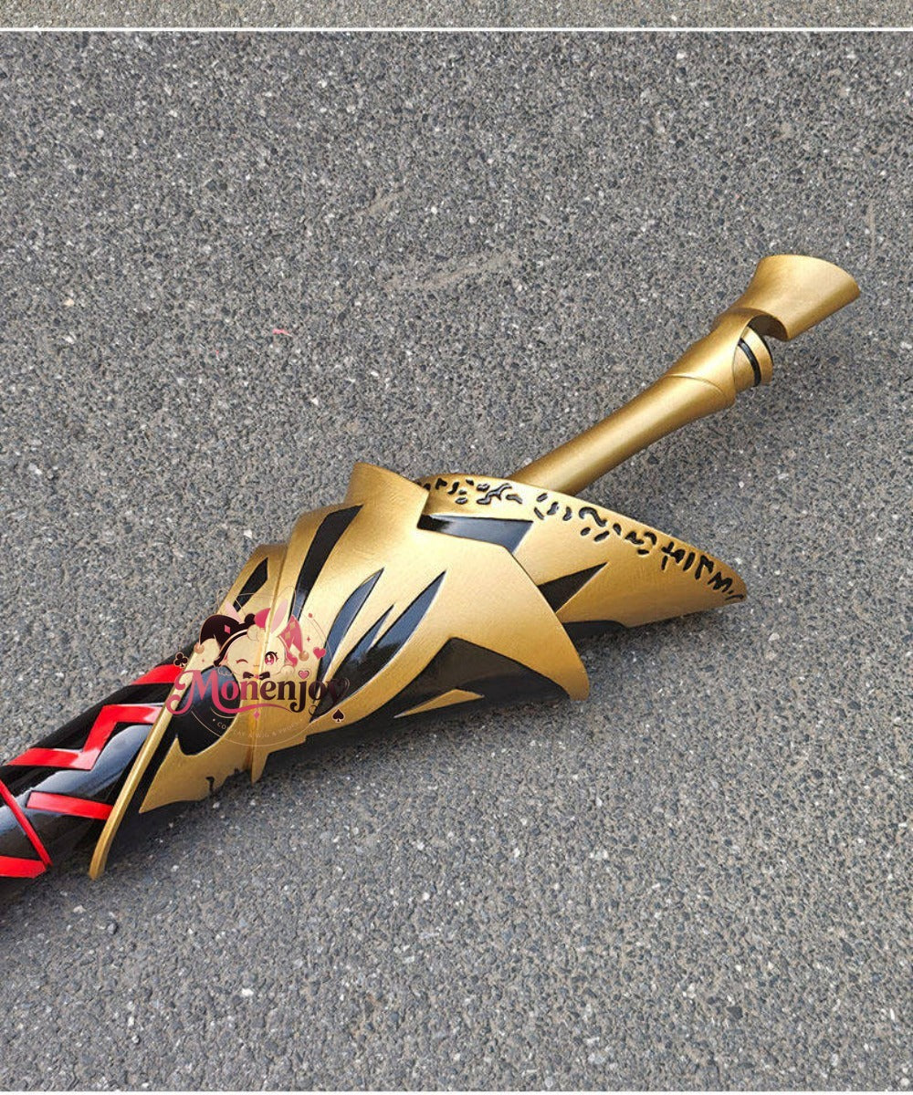 Monenjoy Fate  ギルガメッシュ Gilgamesh   　乖離剣　エヌマ・エリシュ　120cm　宝具　武器モデル　PU製造　黄金の王 アーチャー 　コスプレ道具 Monenjoy
