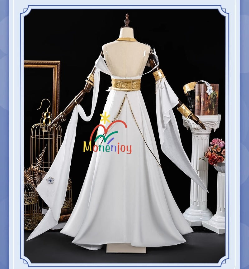 Monenjoy　崩壊スターレイル ヤヌサポリスの聖女トリスビアス コスプレ衣装　ドレス　コスチューム　イベント　GS1202 - Monenjoy