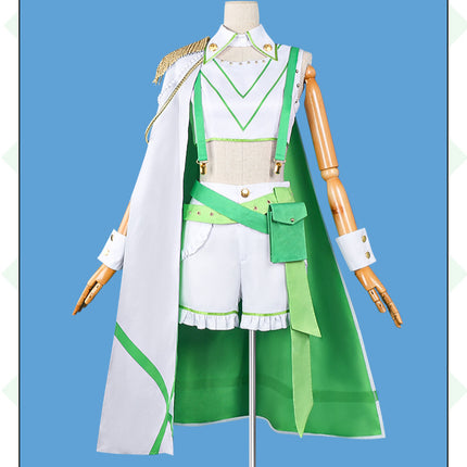 Monenjoy　前橋ウィッチーズ　北原 キョウカ　コスプレ衣装　緑色　ライブ服　舞台服　演出服　