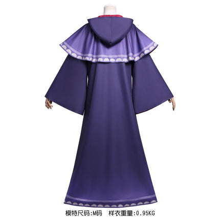 Monenjoy　サイレント・ウィッチ  モニカ・エヴァレット マント　紫色　モニカ・ノートンと　ケーツ　コスプレ衣装　七賢人　魔術師服　沈黙の魔女の隠しごとGS1916