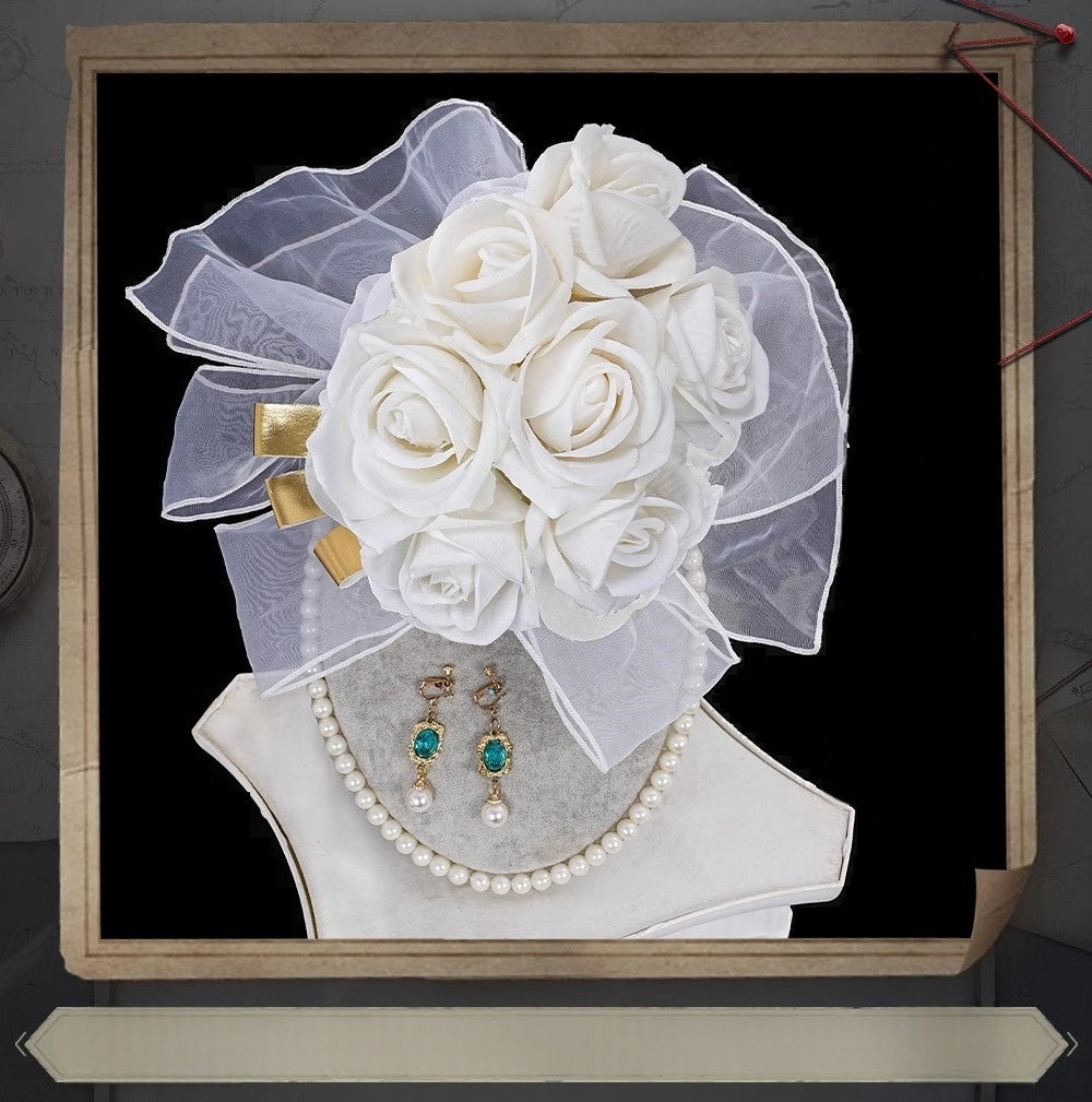 Monenjoy アイデンティティ5 調香師 今宵こそ コスプレ衣装 オフショルダー スカート IdentityV 第五人格　肩出し ワンピース イベント　GS1157 - Monenjoy