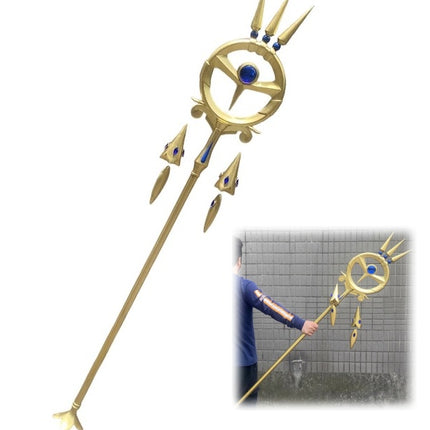 Monenjoy　サイレント・ウィッチ　モニカ・エヴァレット　法杖　コスプレ道具　158cm　PUゴム製　魔術師・七賢人GS1390 - Monenjoy