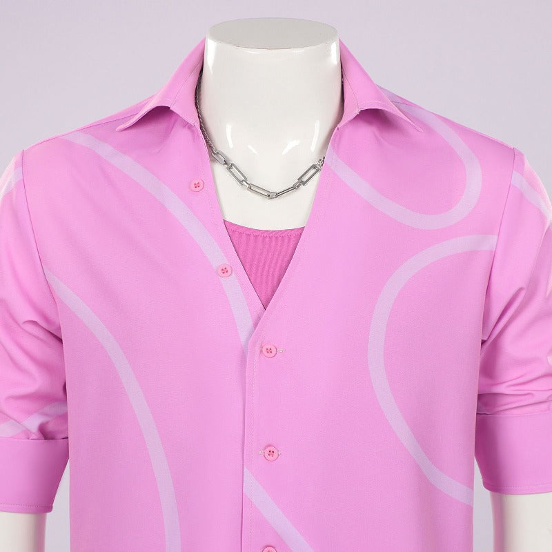 Monenjoy 　KPOPガールズ！デーモン・ハンターズ  サジャ・ボーイズ 　jinu  シャツ　ジヌ　コスプレ衣装　舞台服　Kpop Demon Hunters