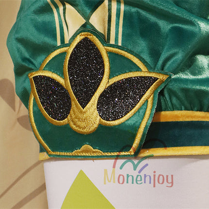 Monenjoy　原神 ウェンティ　コスプレ衣装　Venti 　コスチューム　帽子付き　吟遊詩人  モンド　イベント　仮装　ハロウィン