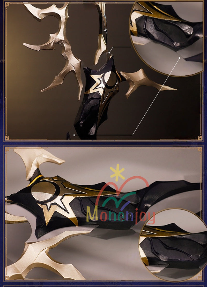 Monenjoy 崩壊スターレイル　フレイムスティーラー　コスプレ道具　剣　150cm　幅57cm　発光　暗黒の潮　火種を盗む者　武器モデル　発光　コスプレ道具GSDJ005