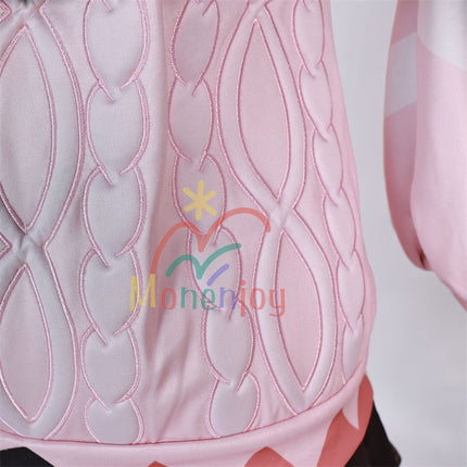 Monenjoy Zenless Zone Zero Ukinami Yuzuha Cosplay Costume Kaidanya Hair Accessory Bag JK Clothes Mini Skirt Cute Landmine Style