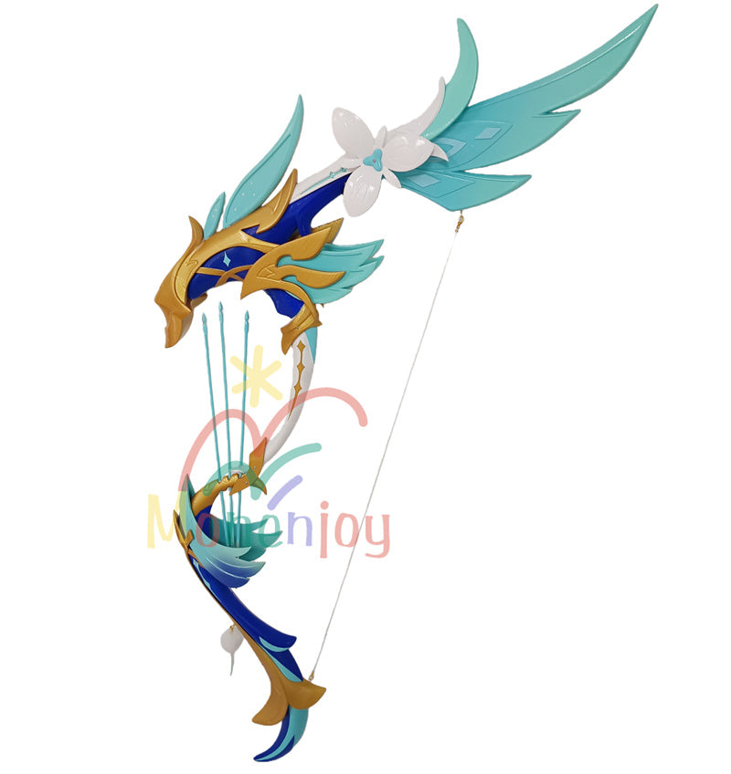 Monenjoy 原神 ウェンティ 弓 コスプレ道具 暁を告げる歴史 110cm PVC+PLA 発光モデル  高品質武器レプリカ