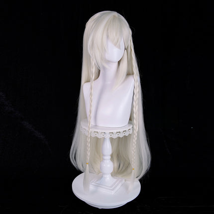 Monenjoy　原神 イスタロト コスプレウィッグ　時の執政　Wig ウィッグ　カツラ　コスプレ道具　ロングウィッグGSwig1008