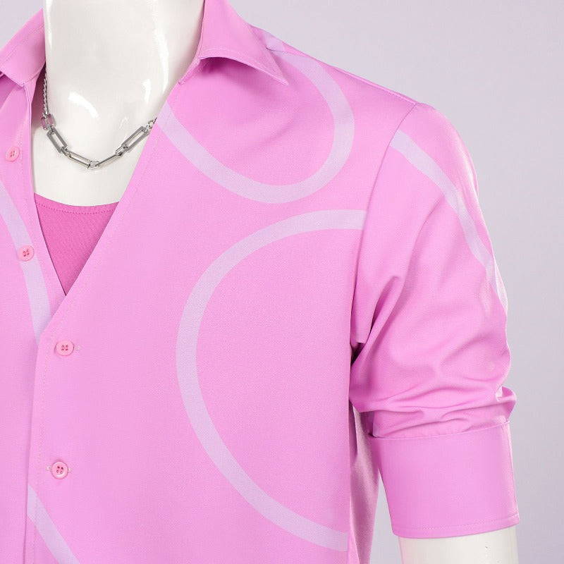 Monenjoy 　KPOPガールズ！デーモン・ハンターズ  サジャ・ボーイズ 　jinu  シャツ　ジヌ　コスプレ衣装　舞台服　Kpop Demon Hunters