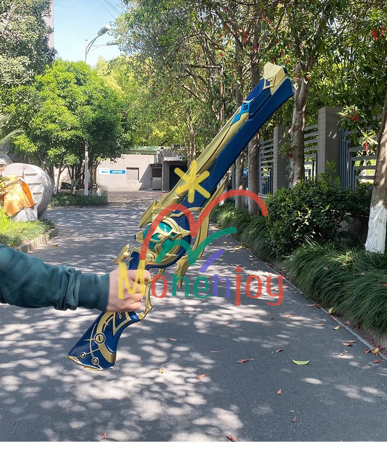 Monenjoy 崩壊スターレイル アナイクス 武器　コスプレ道具　神悟の樹庭　アナクサゴラス　銃のレプリカ　78cm　PU製　武器モデル - Monenjoy