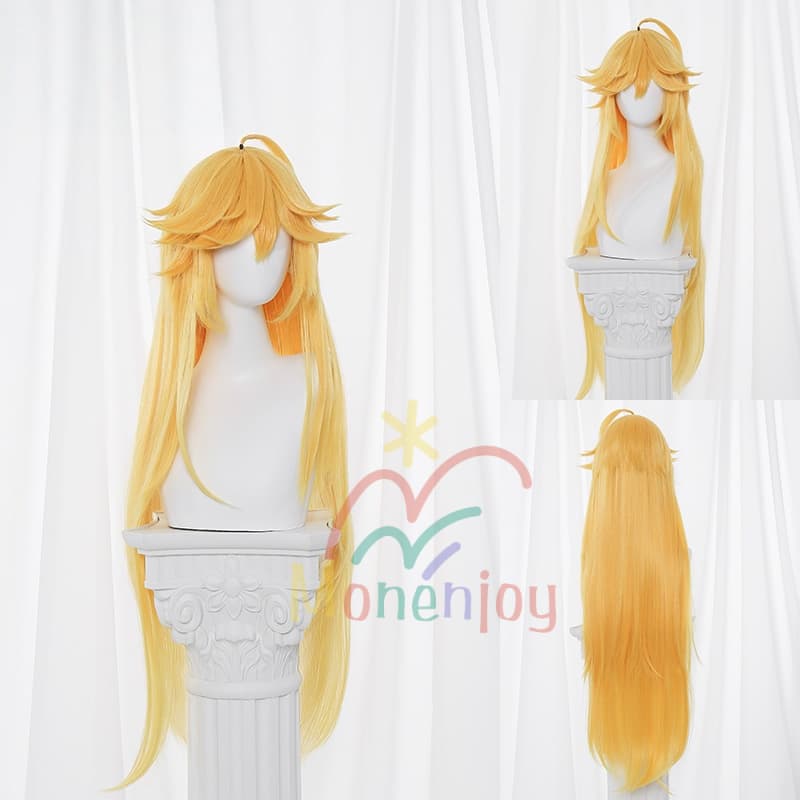 Monenjoy　New PANTY ＆ STOCKING with GARTERBELT　Newパンスト NewPSG　アナーキー・パンティ  / パンティエル  Panty　  イベント　黄色　髪