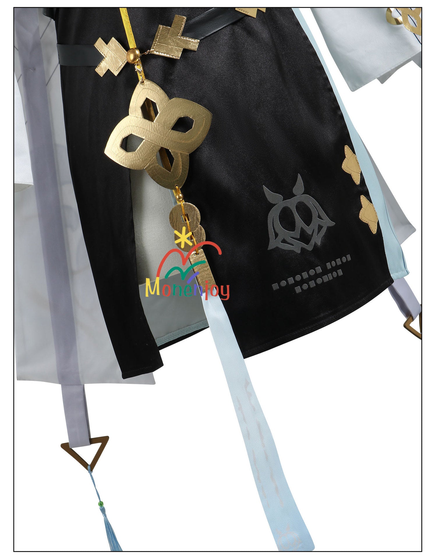 Monenjoy 鳴潮 白芷　コスプレ　びゃくし　コスチューム　ワンピース　かわいい　髪飾り＋イヤリング付 - Monenjoy