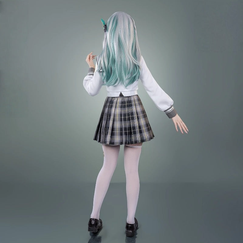 Monenjoy  崩壊スターレイル　 ホタル「春の贈り物」　制服　セーラー服　スカート　かわいい　コスチューム