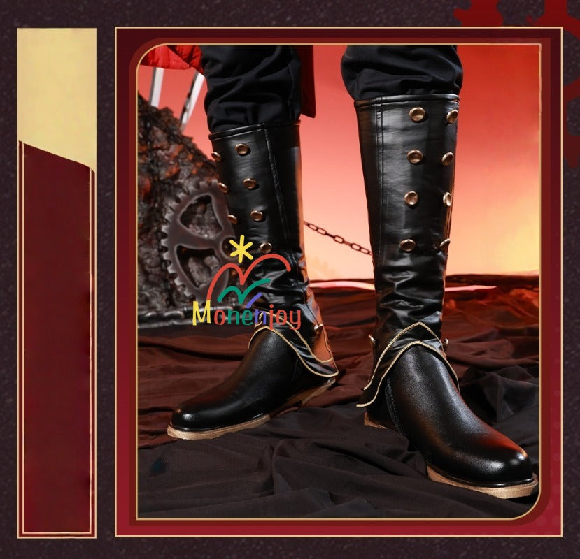 Monenjoy 崩壊スターレイル×Fate[UBW]コラボ アーチャー Archer  人工革　聖杯 コスプレ衣装  コスチュームセット おしゃれ 巡狩・量子