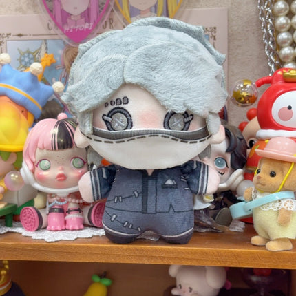 第五人格 納棺師 ぬいぐるみ  10cm キーホルダー OPH 綿人形　マスク付き　第五人格/IdentityV 　イソップ・カール　ふわふわ　同人グッズ　非公式グッズ